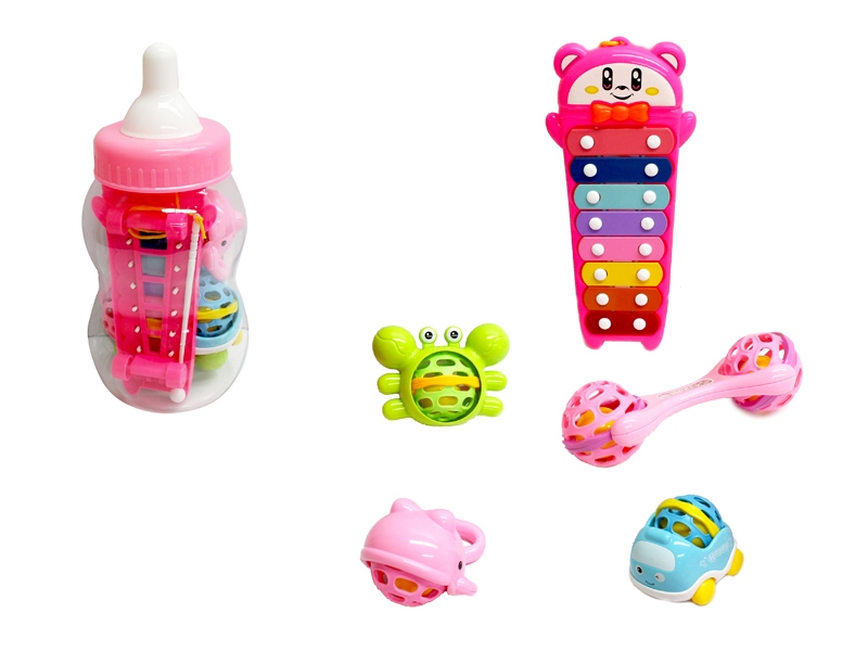 BABY RATTLE SET 5PCS - HP1123914