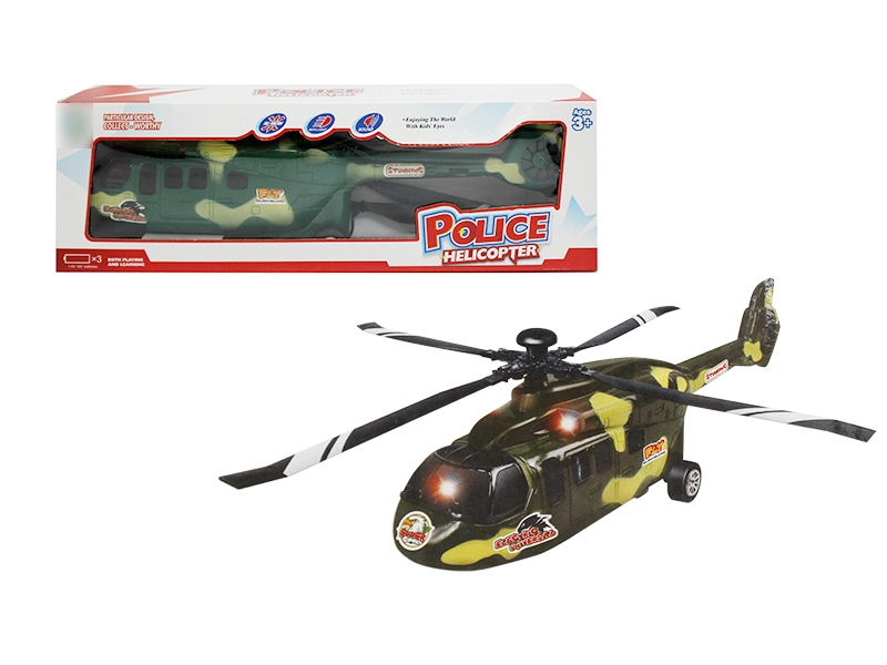B/O BUMP AND GO PLANE W/LIGHT & MUSIC GREEN/BLUE - HP1124021