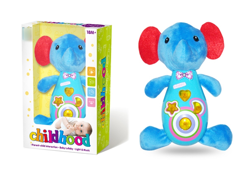 SOOTHING BABY PLUSH TOYS W/LIGHT & MUSIC - HP1124111