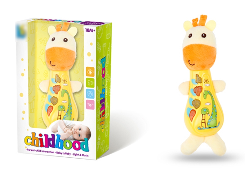 SOOTHING BABY PLUSH TOYS W/LIGHT & MUSIC - HP1124113