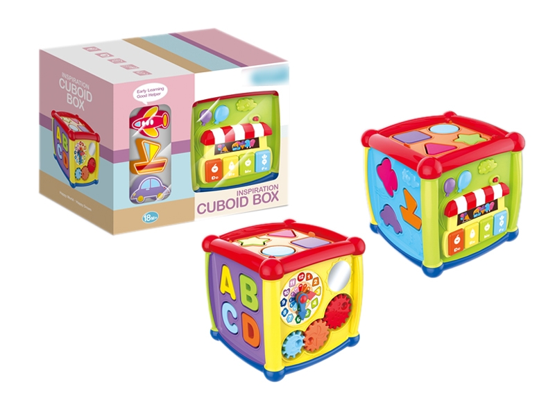 BLOCK BOX W/LIGHT & MUSIC (INCLUDED BATTERY) - HP1124129