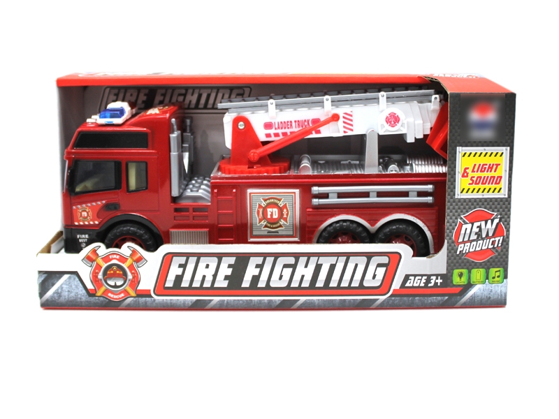 FRICTION FIRE TRUCK W/LIGHT - HP1124138
