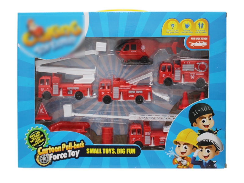 PULL BACK FIRE ENGINE SET - HP1124155