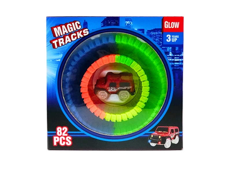 LUMINOUS RAIL STUNT CAR (82 PCS) - HP1124168