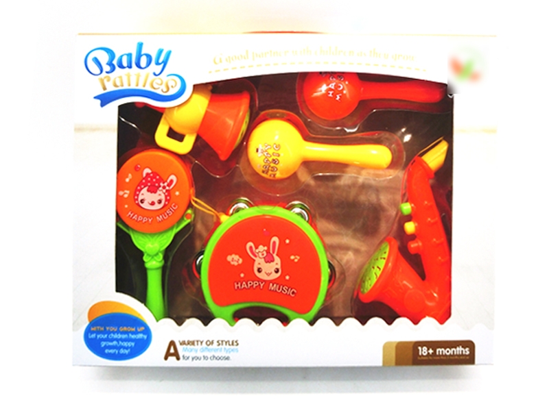 BABY RATTLE 5PCS - HP1124210