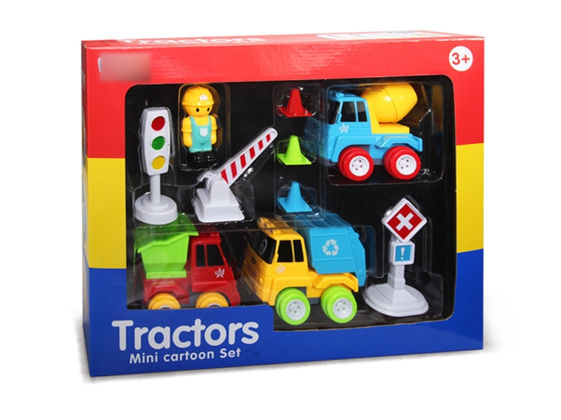 FRICTION CONSTRUCTION CAR 3PCS - HP1124218