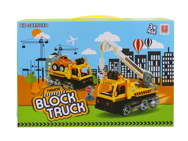 FREE WAY BLOCK CONSTRUCTION CAR - HP1124232
