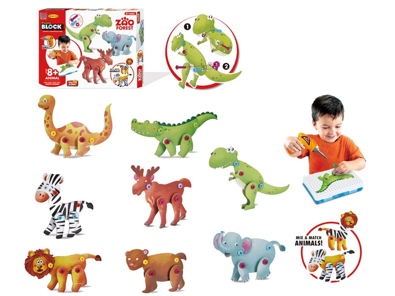 ASSEMBLE ANIMALS W/ MOTOR DRILL - HP1124262