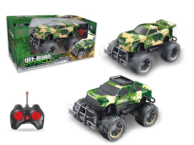 1:16 4-CHANNEL RC CAR , NOT INCLUDED BATTERY 2ASST - HP1124269