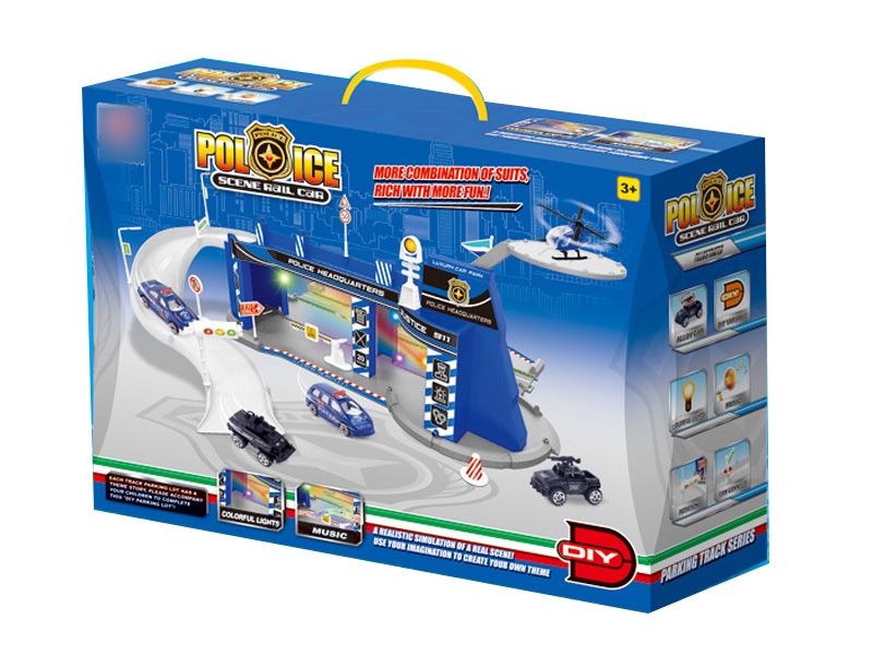 PARKING LOT DIE CAST PLAY SET - HP1124272