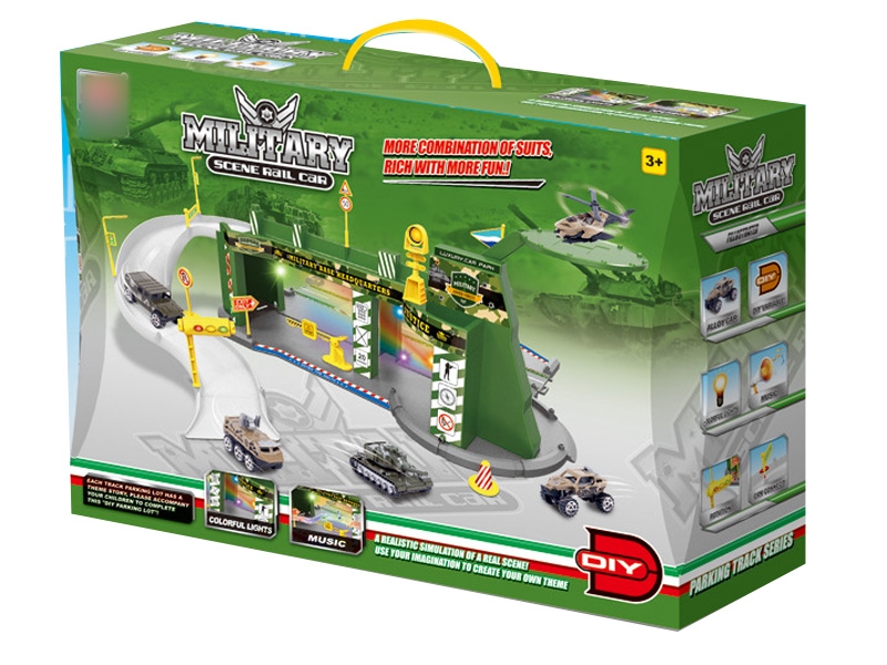PARKING LOT DIE CAST PLAY SET - HP1124275