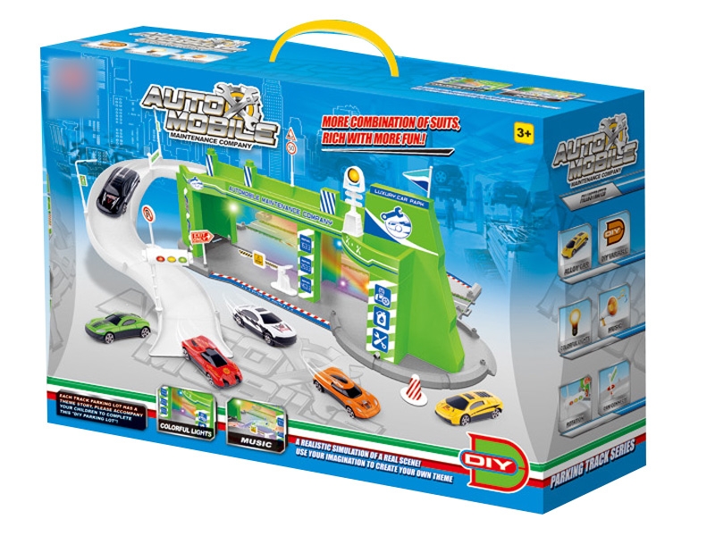 PARKING LOT DIE CAST PLAY SET - HP1124278