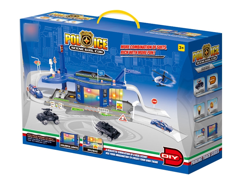 PARKING LOT DIE CAST PLAY SET - HP1124280