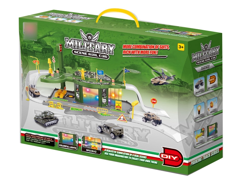 PARKING LOT DIE CAST PLAY SET - HP1124283
