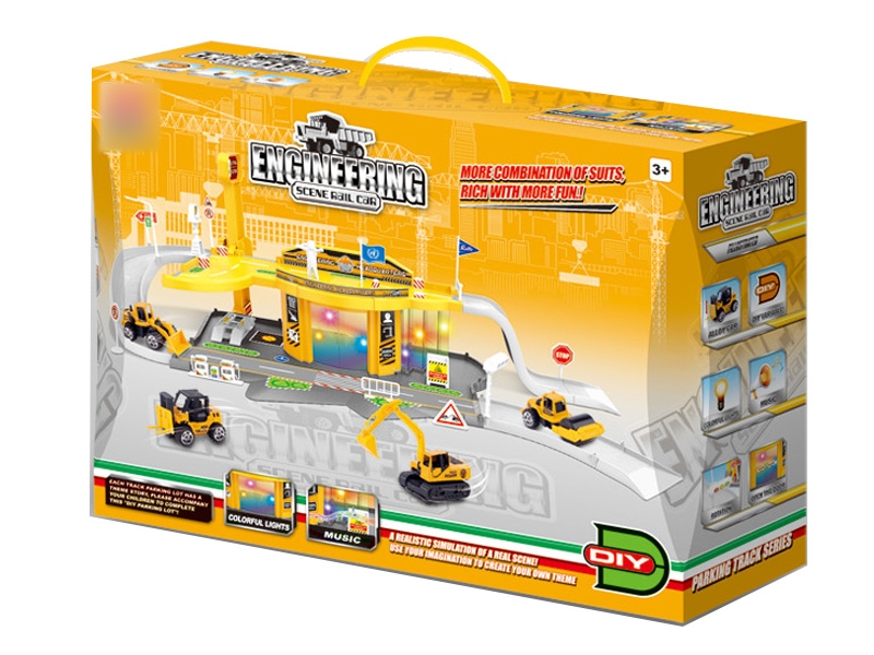 PARKING LOT DIE CAST PLAY SET - HP1124285