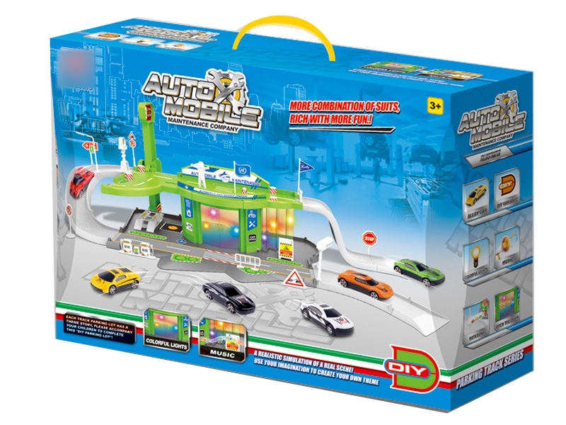 PARKING LOT DIE CAST PLAY SET - HP1124286