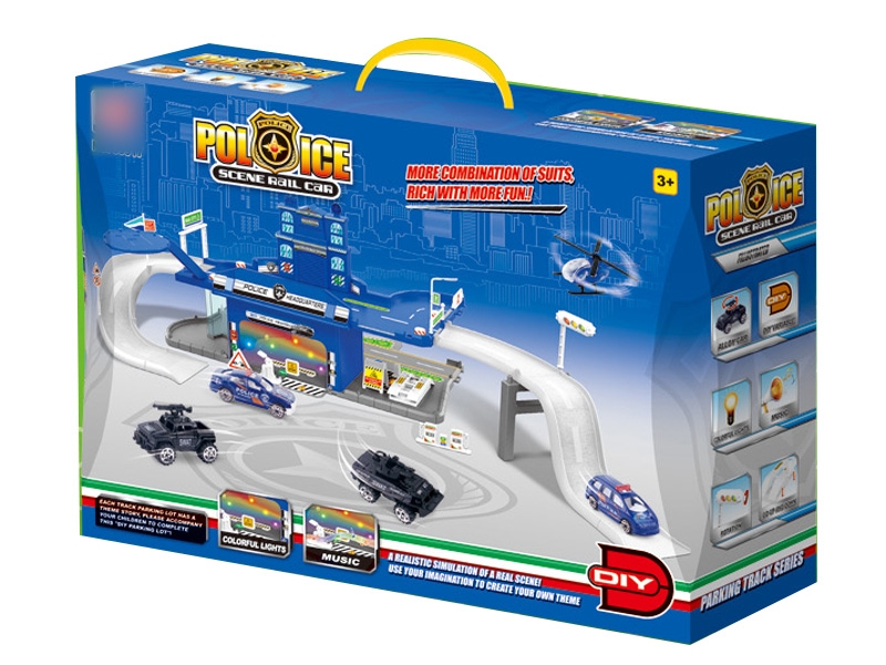 PARKING LOT DIE CAST PLAY SET - HP1124288