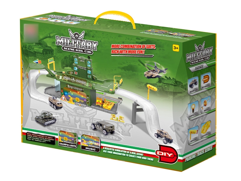 PARKING LOT DIE CAST PLAY SET - HP1124291