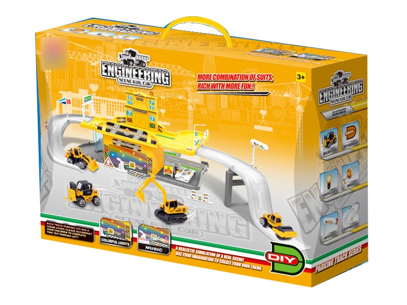PARKING LOT DIE CAST PLAY SET - HP1124293