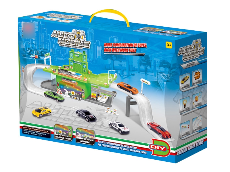 PARKING LOT DIE CAST PLAY SET - HP1124294