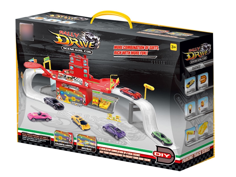 PARKING LOT DIE CAST PLAY SET - HP1124295