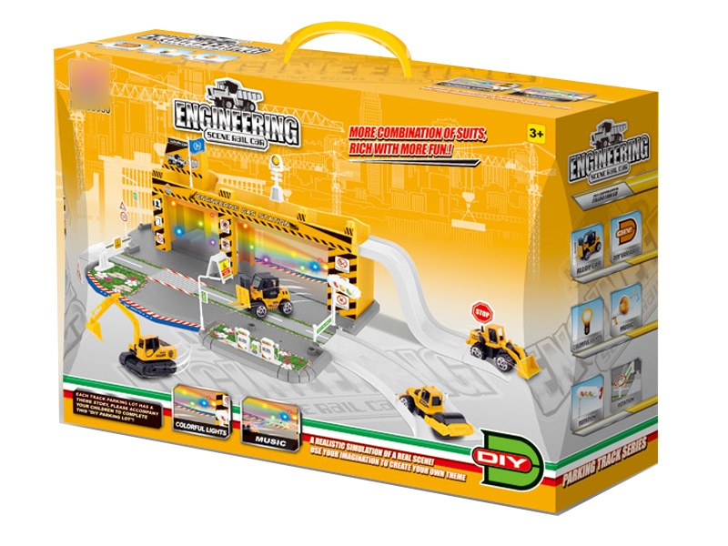 PARKING LOT DIE CAST PLAY SET - HP1124301