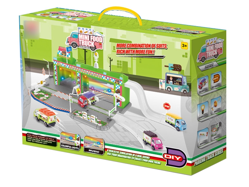 PARKING LOT DIE CAST PLAY SET - HP1124302