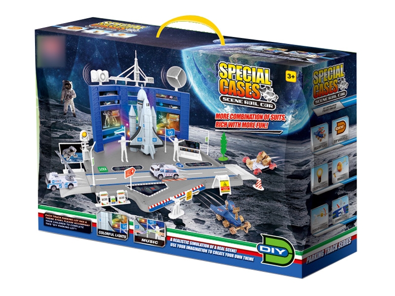 PARKING LOT DIE CAST PLAY SET - HP1124304