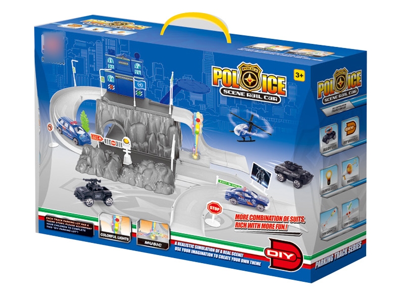 PARKING LOT DIE CAST PLAY SET - HP1124305