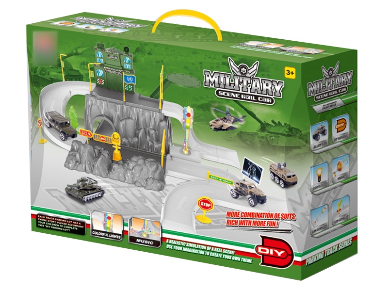 PARKING LOT DIE CAST PLAY SET - HP1124308