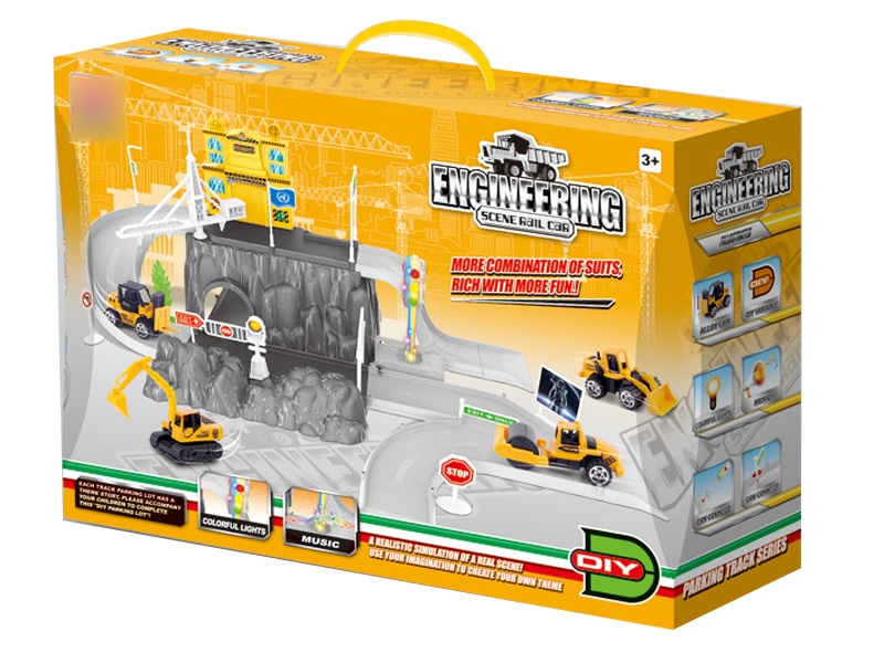PARKING LOT DIE CAST PLAY SET - HP1124310