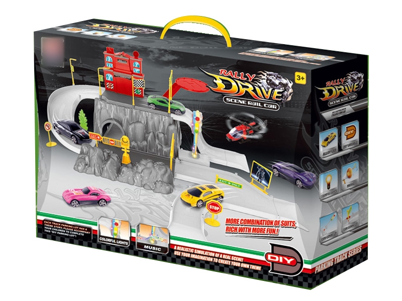 PARKING LOT DIE CAST PLAY SET - HP1124312