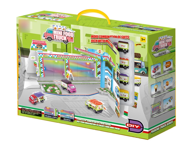 PARKING LOT DIE CAST PLAY SET - HP1124320