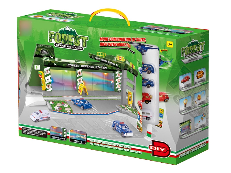 PARKING LOT DIE CAST PLAY SET - HP1124321