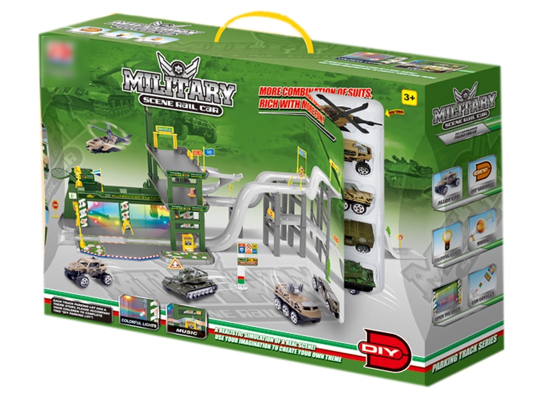 PARKING LOT DIE CAST PLAY SET - HP1124332
