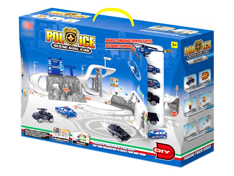 PARKING LOT DIE CAST PLAY SET - HP1124335