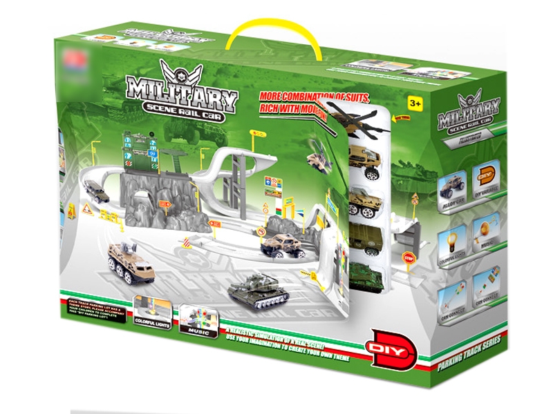 PARKING LOT DIE CAST PLAY SET - HP1124336