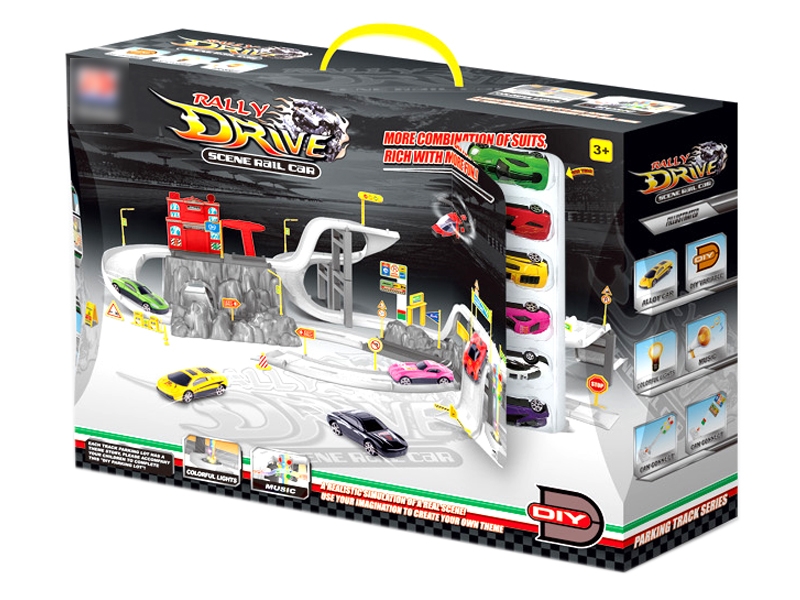 PARKING LOT DIE CAST PLAY SET - HP1124338