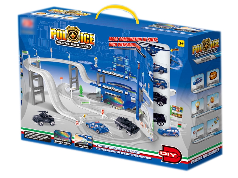 PARKING LOT DIE CAST PLAY SET - HP1124341