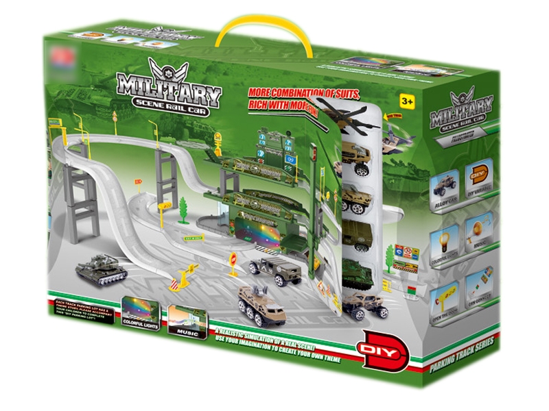 PARKING LOT DIE CAST PLAY SET - HP1124342