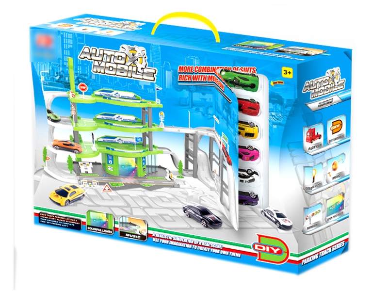 PARKING LOT DIE CAST PLAY SET - HP1124350