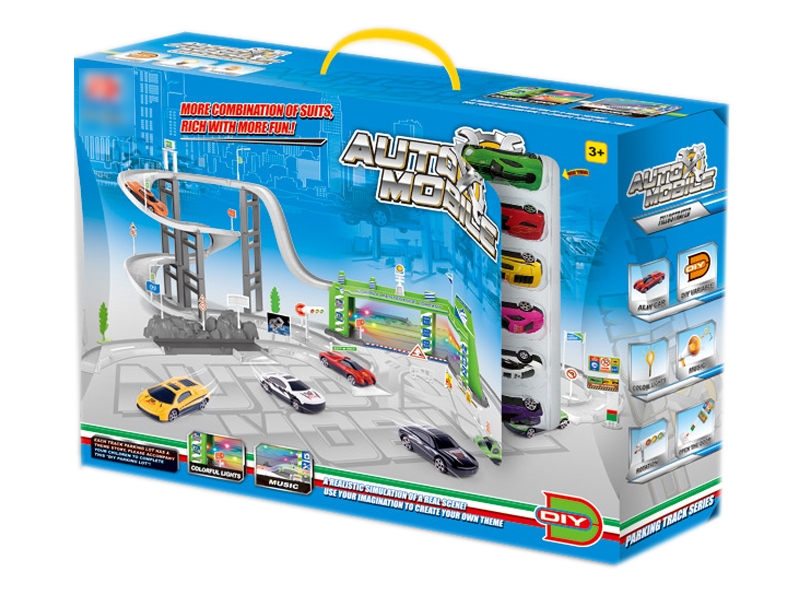 PARKING LOT DIE CAST PLAY SET - HP1124357