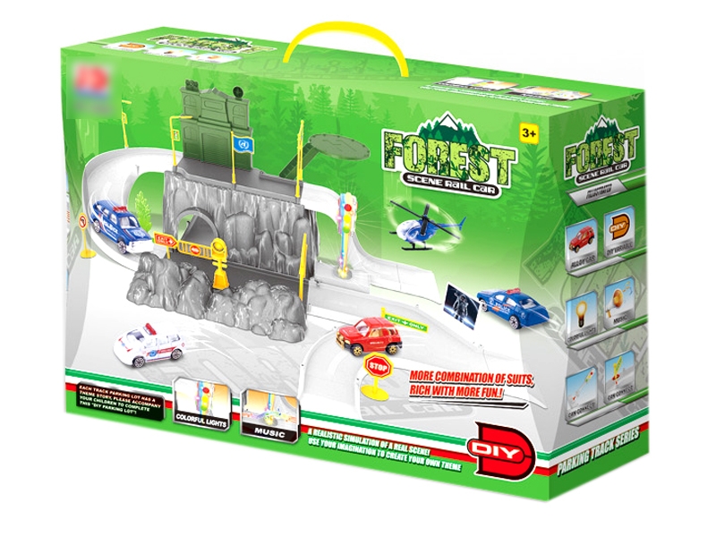 PARKING LOT DIE CAST PLAY SET - HP1124358