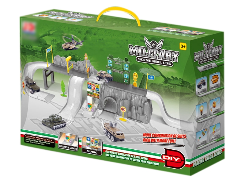 PARKING LOT DIE CAST PLAY SET - HP1124362
