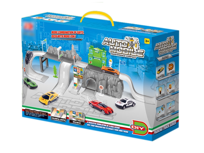 PARKING LOT DIE CAST PLAY SET - HP1124365