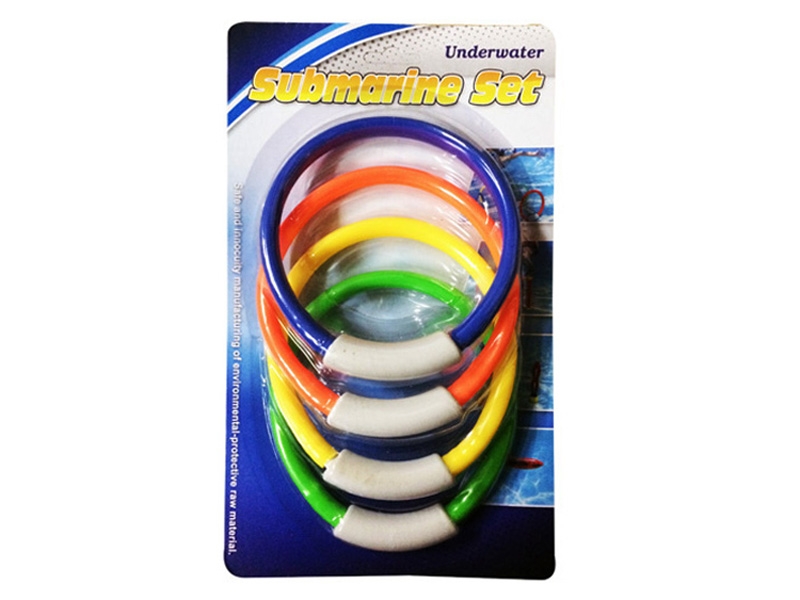 DIVING POOL TOYS RED/ORANGE/YELLOW/GREEN - HP1124961
