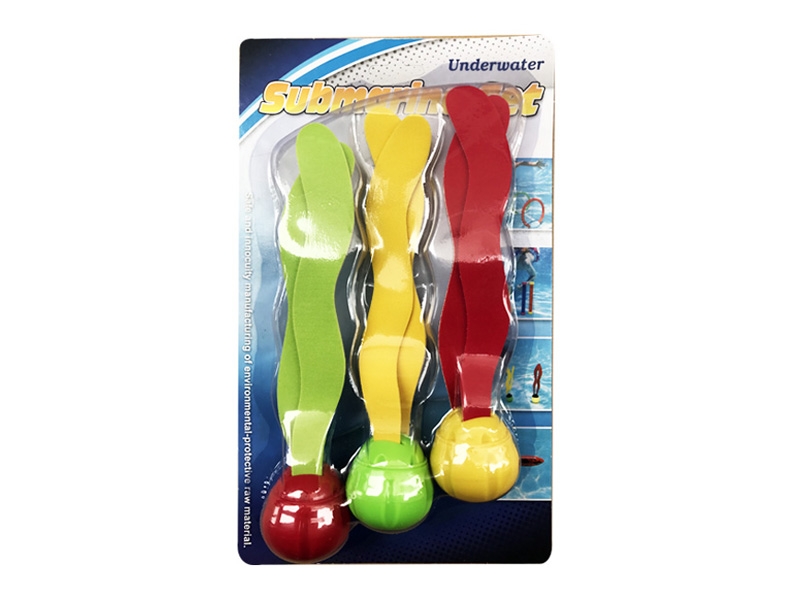 DIVING POOL TOYS RED/YELLOW/GREEN - HP1124964