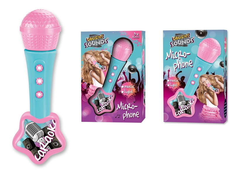 MICROPHONE W/LIGHT & MUSIC - HP1125117