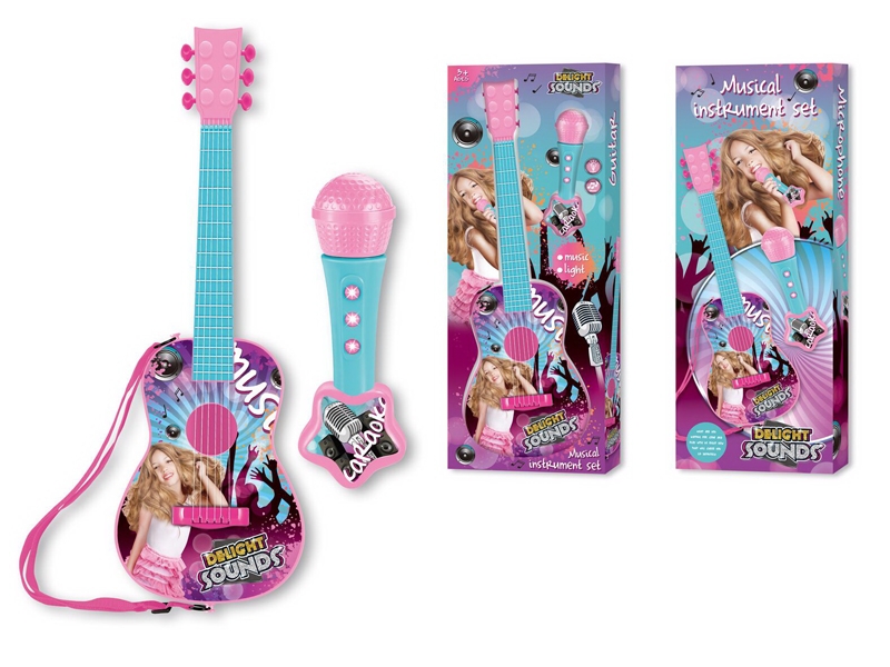 GUITAR AND MICROPHONE W/LIGHT & MUSIC - HP1125126