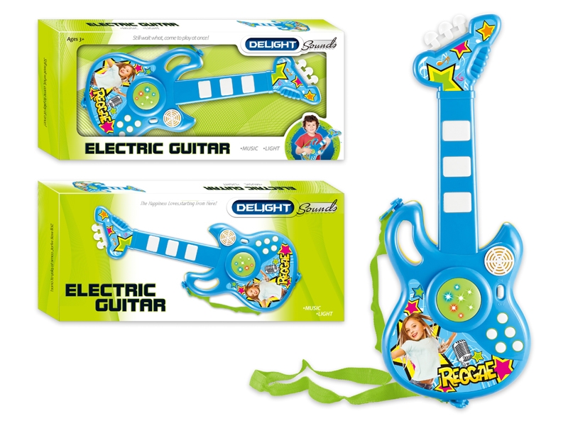 TOUCH GUITAR W/LIGHT & MUSIC - HP1125129